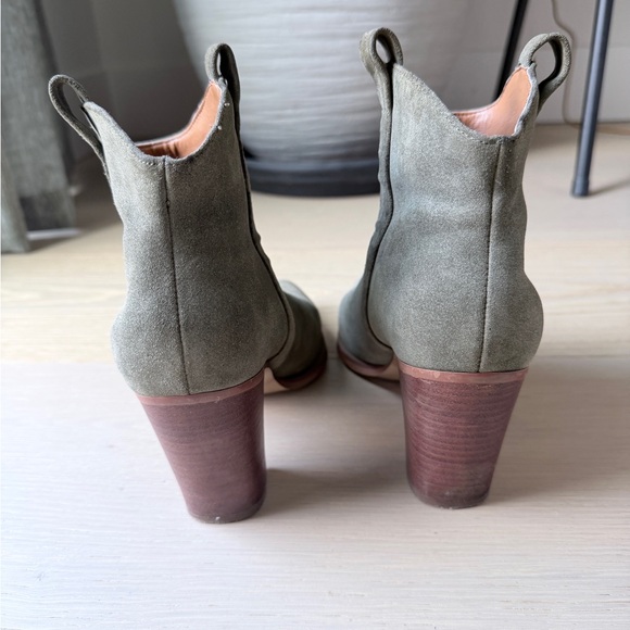 Sarto Ella western suede boots size 8.5 - Picture 4 of 8